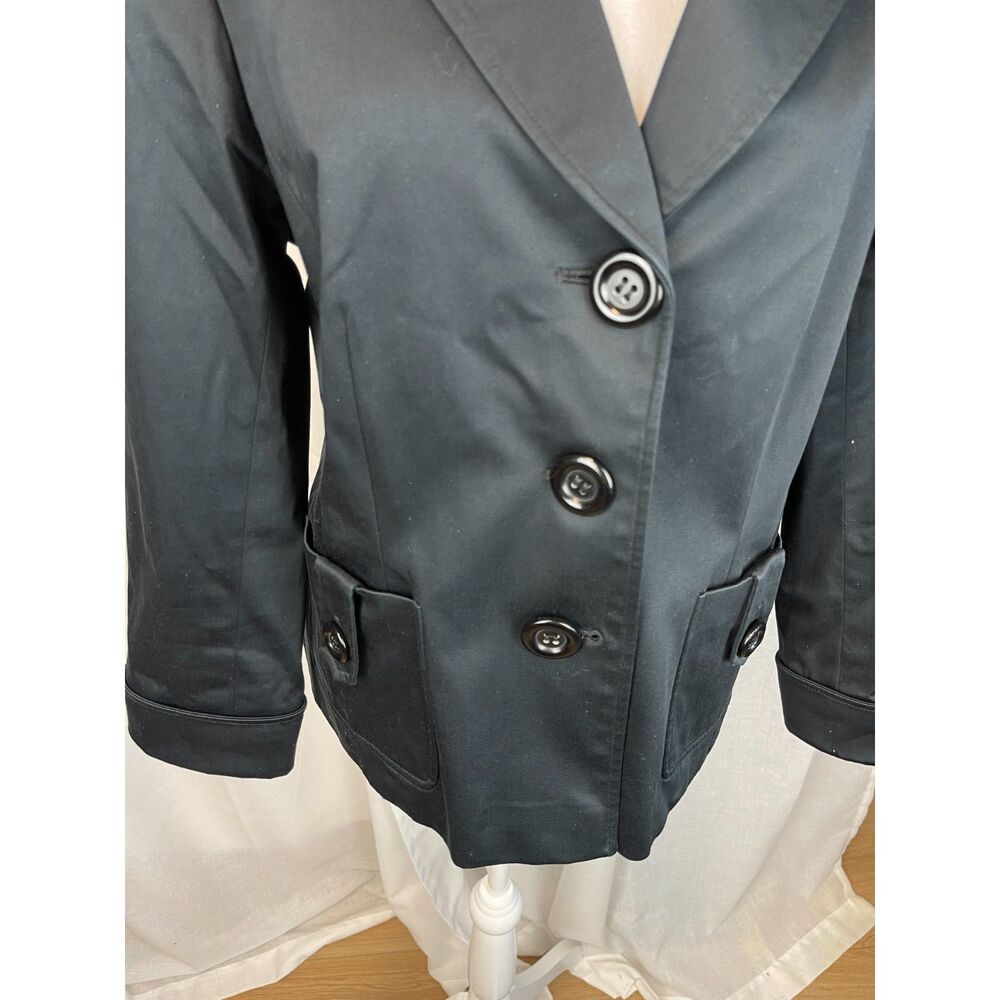 Lafayette 148 New York Black Blazer – Size 12 Professional, Timeless, Elegant - Picture 3 of 5